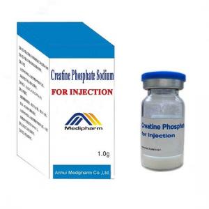 Quality Creatine Phosphate Sodium for Injection 1.0G, white powder or crystalline powder, GMP Medicine wholesale