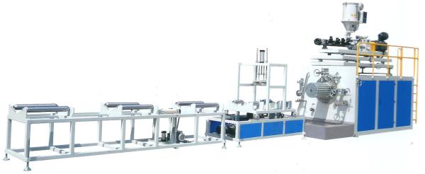 Cheap Large Diameter Plastic Pipe Production Line , PPR Pipe Extrusion Line Inner Rib for sale