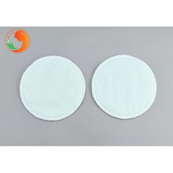 High Absorbency Breathable Bamboo Breast Pads Reusable Washable Nipple Pads