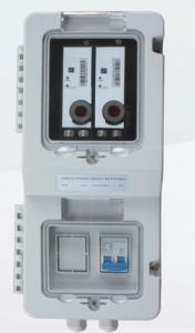 Quality 2 Position Wall Mounted Electric Meter Box / External Electricity Meter Box wholesale