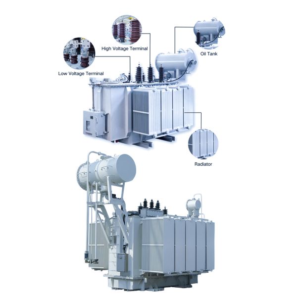 35kV Power Distribution Transformer - Front View