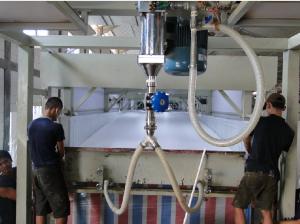 Quality PLC Polystyrene Foam Making Machine , Siemens Foam Plate Making Machine wholesale