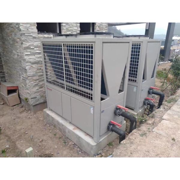 Air Source High Temperature Heat Pump MDY560 EVI 216KW For Swimming Spa Sauna Pool