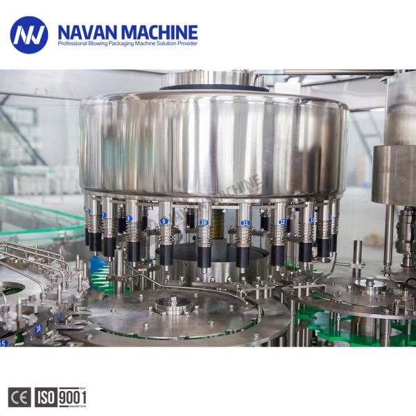 10000BPH Automatic Drinking Water PET Bottled Filling 3 In 1 Machine