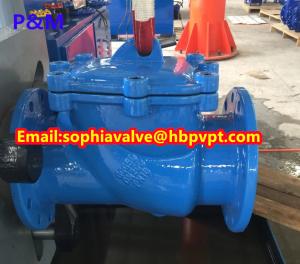 China DN200 PN16 GGG50 DIN swing check valve on sale