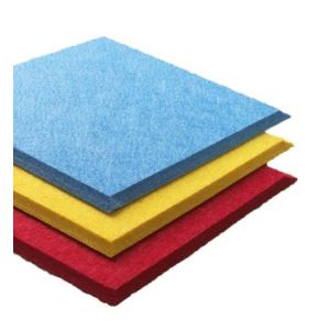 Quality 15mm High Density Sustainable Fibreglass Acoustic Barrier Panels Dust Prevention wholesale