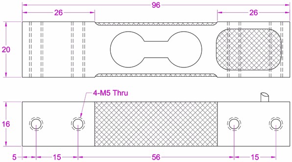 weight transducer 3kg 5kg 10kg 20kg