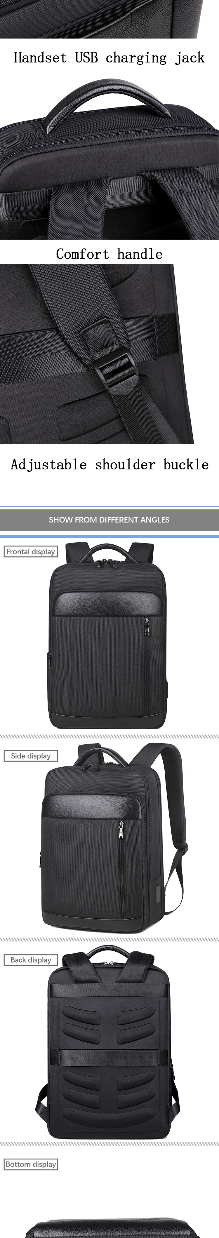 Travel School Shoulder Laptop Bag Backpack Water Resist Customized
