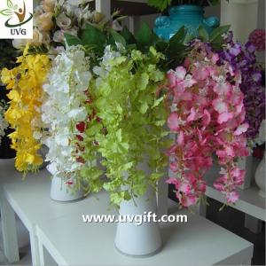 Quality UVG High quality orchid artificial flowers imported from china use for wedding ornaments wholesale