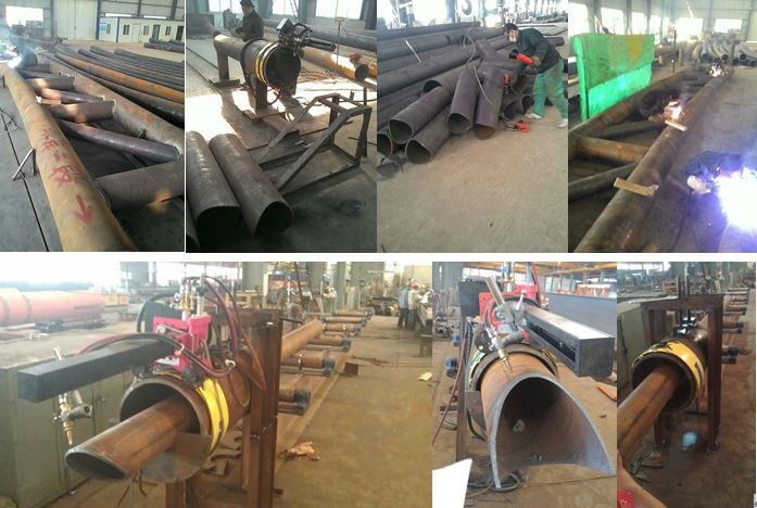 AC220±10v 50Hz High Precision Pipe Cutting Machine for Plasma and Flame Tube Cutting