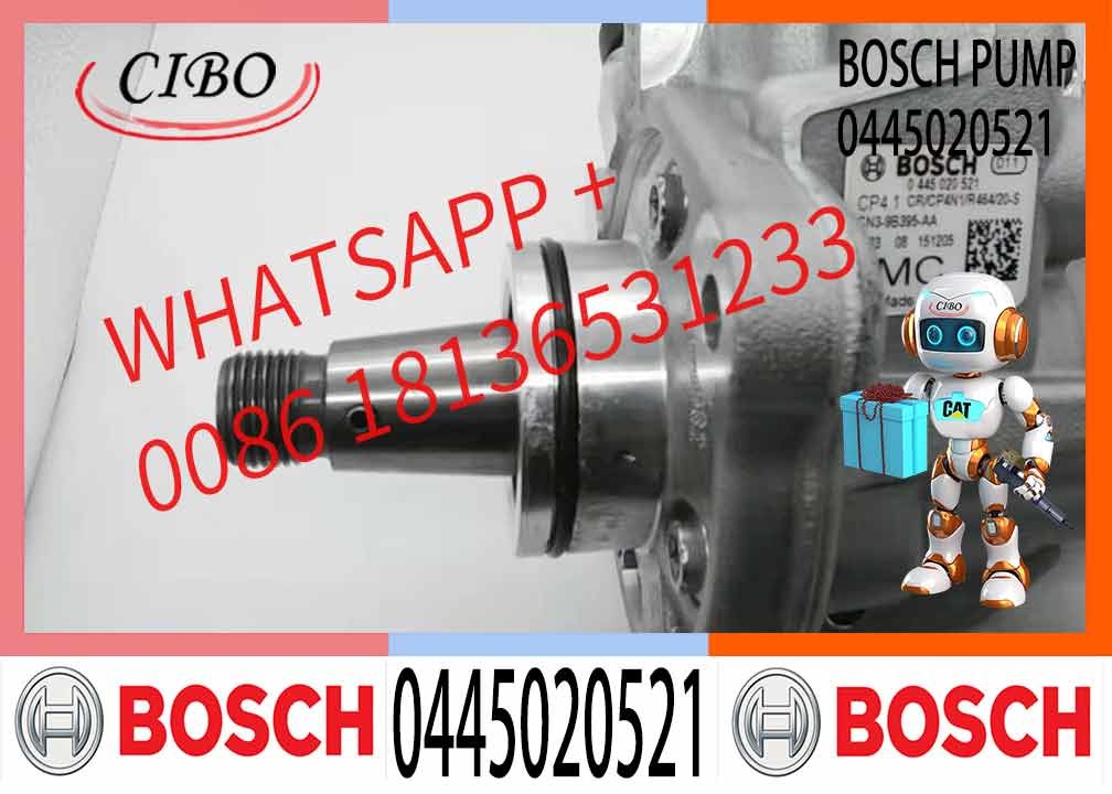 Fuel Injection Pump CP4 0445020520 Diesel Fuel Injection Common Rail Pump 0445020521