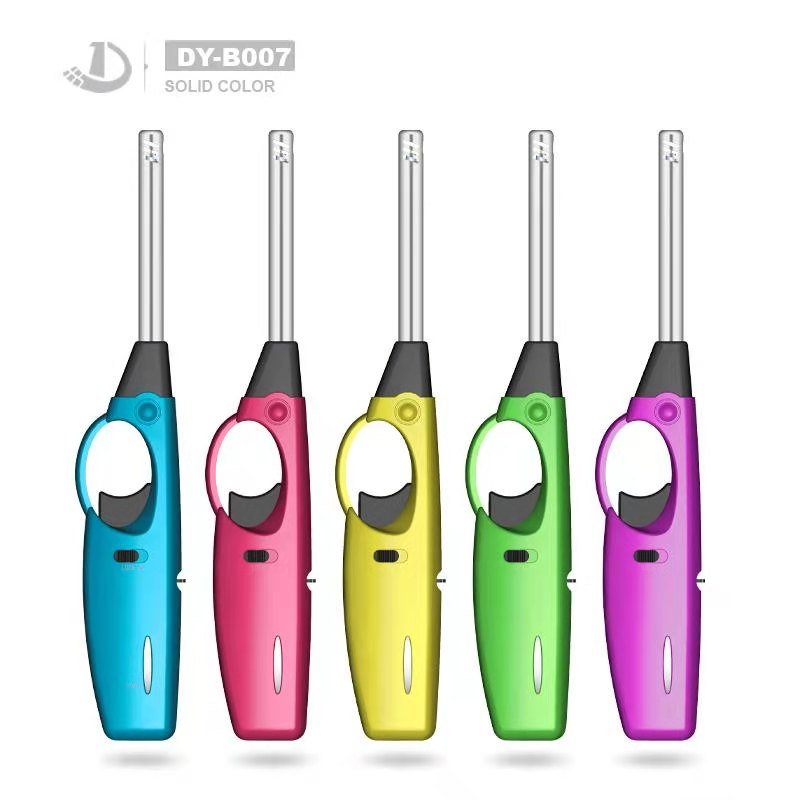 Competive Discount Refillable Electric Kitchen BBQ Lighter Candle Lighter with Metal Tube Dy-B006