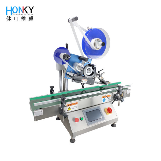 Desktop Automatic Flat Surface Plane Labeling Machine With Adhesive Sticker