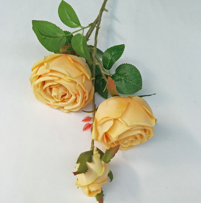 Artificial Queen Rose Spray Bouquet Bunches For Home Decorations