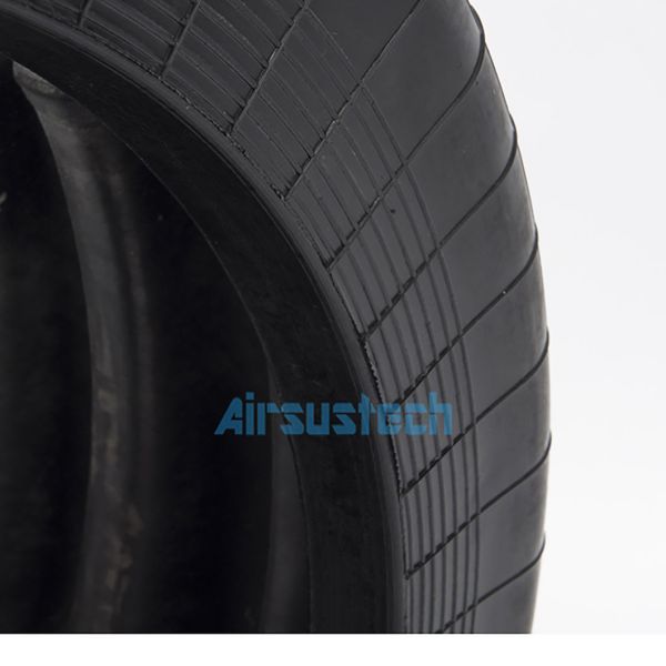 Rubber Airbag F-500-4 Replaces Yokohama S-500-4r Spring with Three Rims