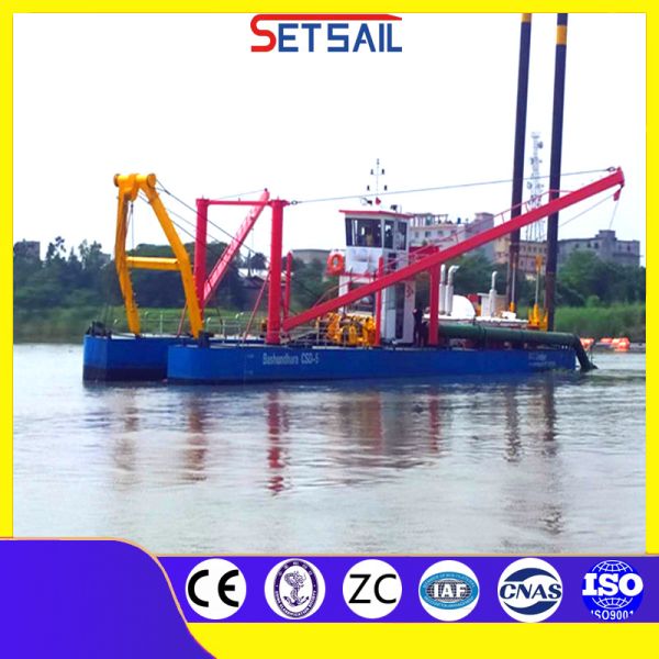 6 Inch Cutter Suction River Sand Dredging Vessel for Lake