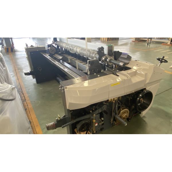 Single Double Nozzle Take Up Let Off Water Jet Loom With Plain Cam Dobby Shedding