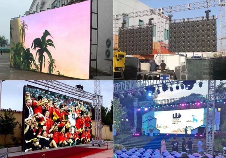 Ultra HD Stage LED Screen, Waterproof LED Video Wall Panel P3 P3.91 P4.81