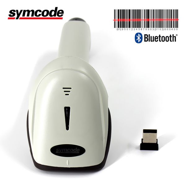 5V Cordless Barcode Scanner Support Storing Codes Excellent Decoding Ability