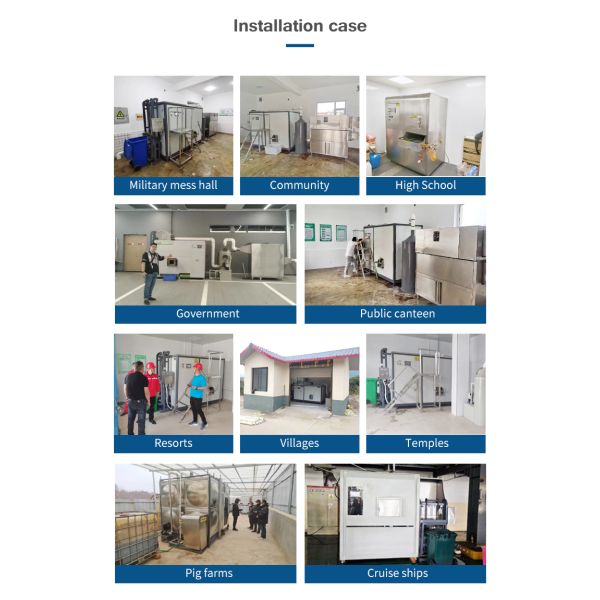 Food Compost Machine Garbage Disposal Composting Equipment Food Compost Machine Commercial Food Waste Disposer