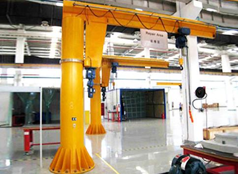 Cheap 360 Slewing fixed column 0.5t -5t customized eady operated cantilever jib crane for sale