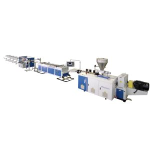 Dual Screw 50mm Pvc Pipe Extrusion Machine