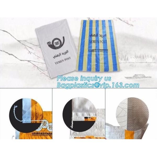 China manufacture high quality free sample recycled printed pp woven bag,beef cattle feed bag BOPP Laminated PP Woven Ba