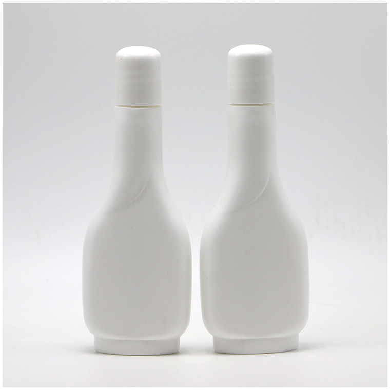 100ml HDPE Flat Liquid Bottle for Gynecological Lotion Versatile Multi-functional