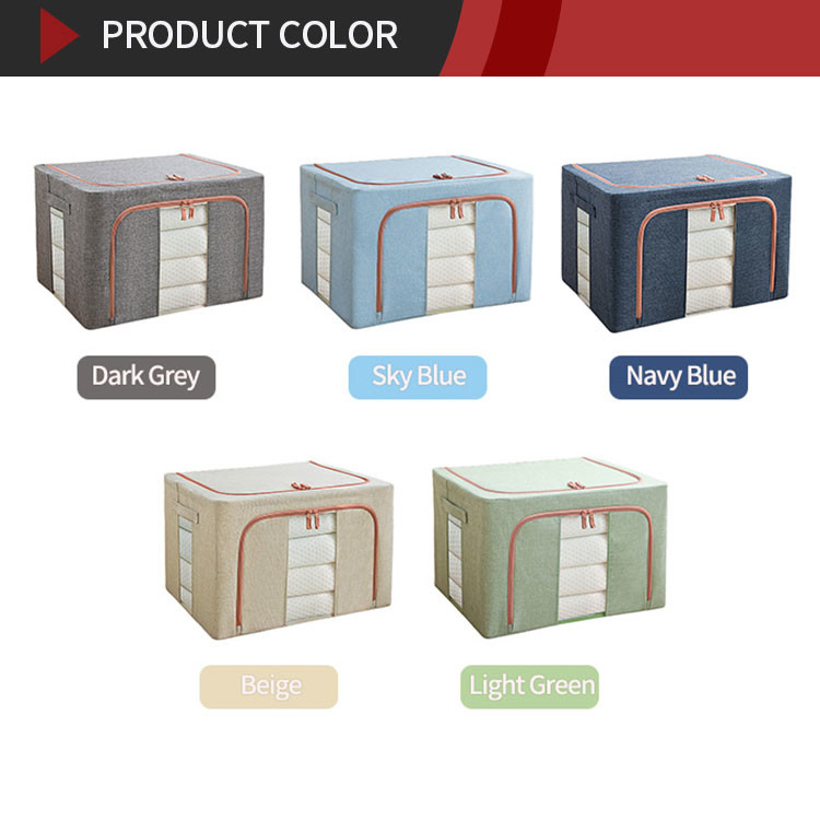 Multiscene Waterproof Fabric Storage Bins , Save Space 72L Storage Box
