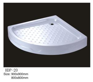 Quality Acrylic shower tray, shower basin,acrylic shower base HDP-20 900X900,800X800 wholesale