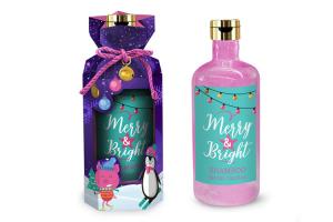 China Paper Box 390ml Merry Bright Hair Care Shampoo Vanilla Scents on sale