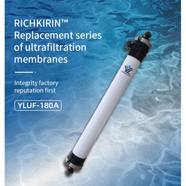 YLUF180 ZW1500 UF Membrane Filter Dia180mm Long1920mm Hollow Fiber Uf Membrane
