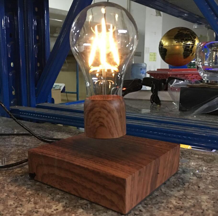 MAGNETIC levitation lamp ,hovering lamp ,floating night light bulb