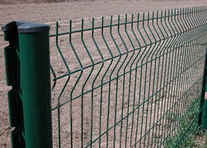 High Strength Galvanized Curve 3D Wire Mesh Fence 50*100mm Or Customize