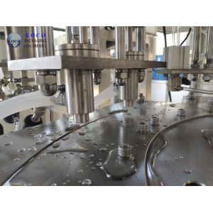 800KG Beverage Processing Plant Double Head Liquid Pouch Filling Machine