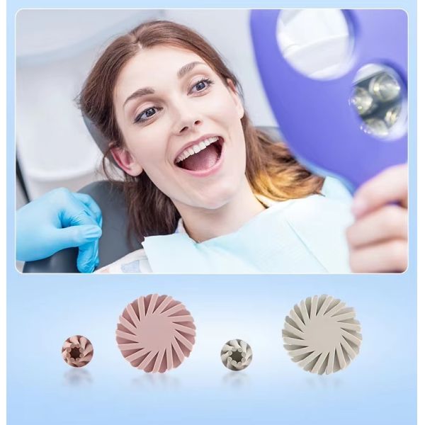 Dental Composite Polishing Burs Kit Professional Dental Polishing Tools for Composite Materials