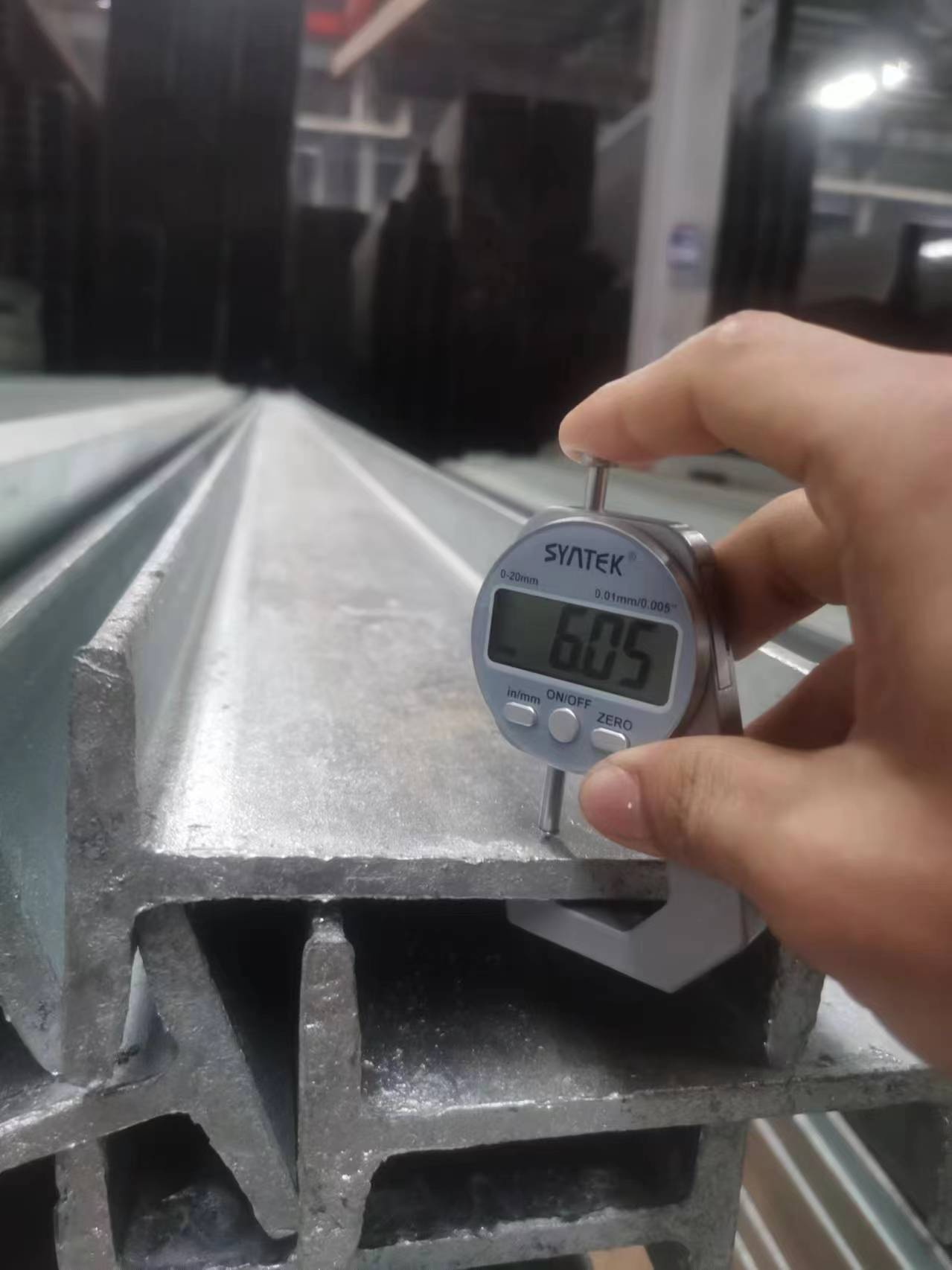 Non-Alloy Hot-dip Galvanized I-beam Steel for Invoicing by Actual Weight