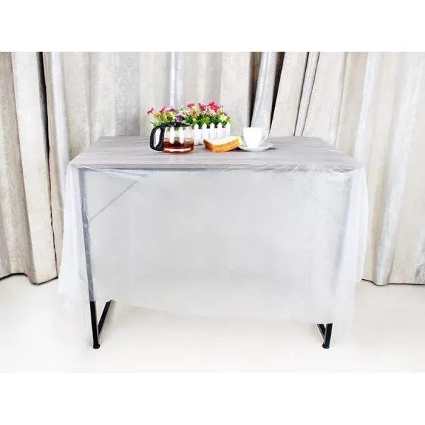 Disposable PE Table Cloths: Durable, Waterproof, Plastic Table Covers, Custom Sizes & Colors, HDPE/LDPE for Household Use