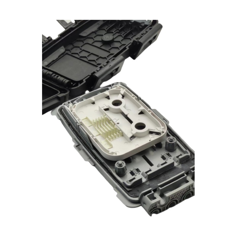 IP68 Waterproof Fiber Optic Joint Box SC LC 4/8 Cores Singlemode PLC Splitter FTTX