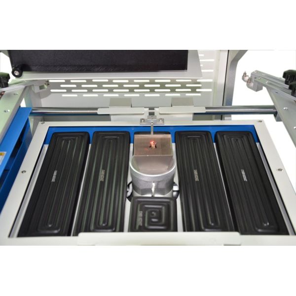 Wisdomshow WDS-620 Triple-Zone Heating BGA Rework Station with HD Optical Alignment and PLC Control
