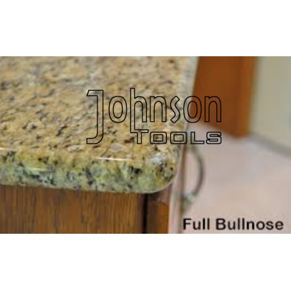 Customized Full Bullnose Vacuum Brazed Diamond Tools For Shaping Stones