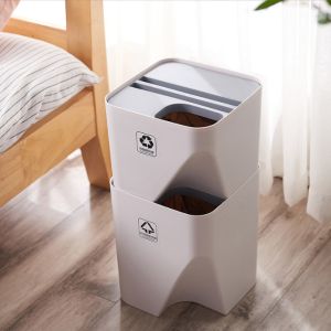 Quality Domestic Separable Multi Functional Dustbin Bin For Hotel Home wholesale