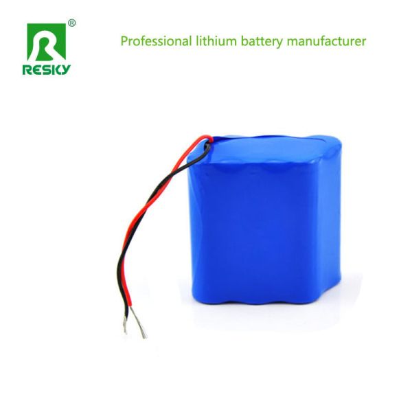 Emergency Light Li-ion Battery Pack 18650 4s2p 14.8V 4400mAh