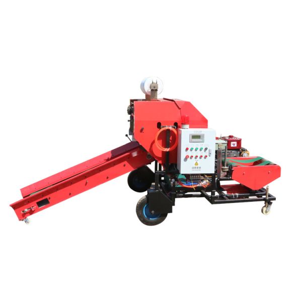 Corn Round Silage Baler for Farm Hay Grass Straw Mini Round Baler Machine