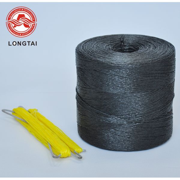 Polypropylene split film rope pp baler twine for hay square and packaging