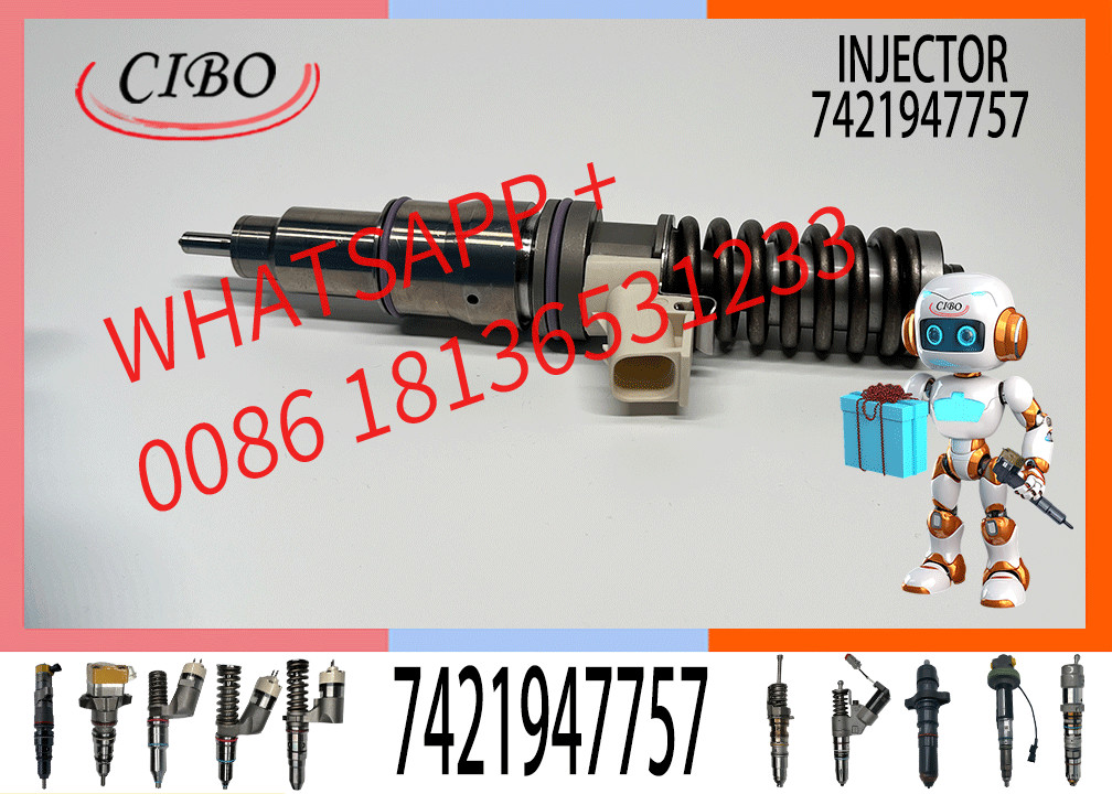 Engineering Machinery 3.18-4D Truck Engine System Accessories 7421947757 Diesel Fuel Injector