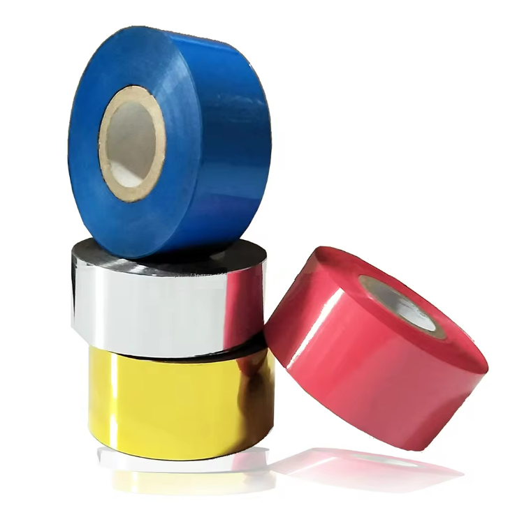30mm x 100m Black hot coding foil Ribbon for Coding Machine DY8 HP241 HP241B Lot Number Printer Machine