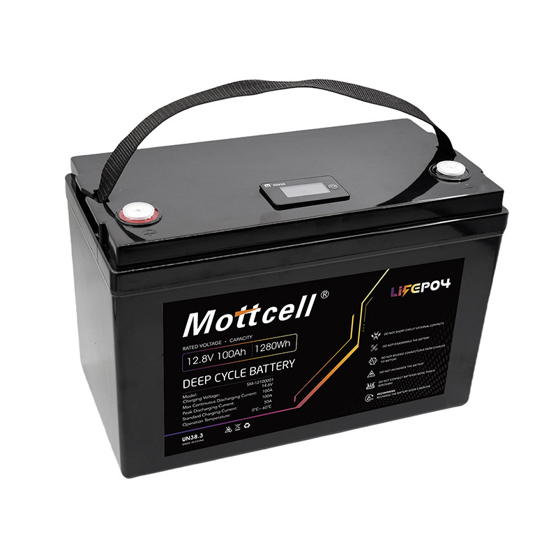 Long Cycle Span 12V 1280Wh Lifepo4 Battery With 200A Continuous Current For Power Components
