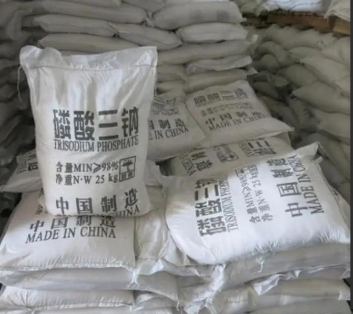 Crystalline Trisodium Phosphate Anhydrous Na3PO4 Used As A Softener And Detergent