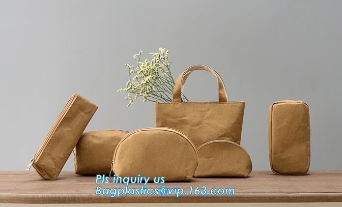 Custom Eco friendly tyvek Lunch bag Insulated Cooler bag,tyvek kraft paper insulated aluminum foil lunch box bag with sn